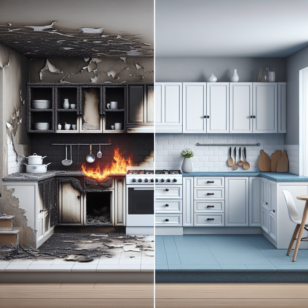 Fire Damage Restoration for Kitchens